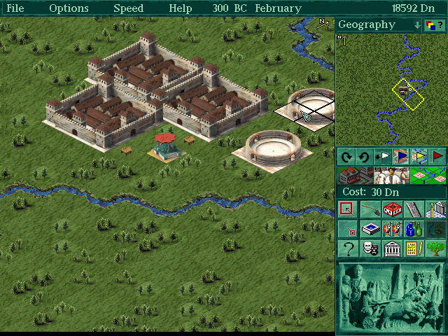 Caesar II game screenshot