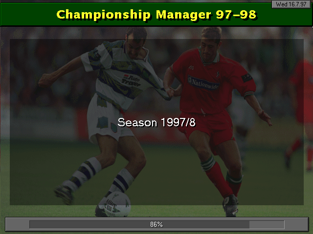 Championship Manager: Season 97/98 🔥 Play online