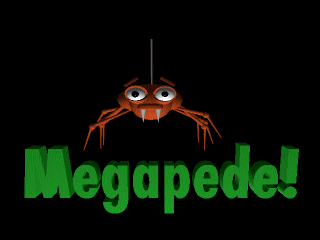 Megapede 1993 game screenshot