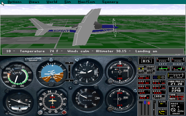 Download Microsoft Flight Simulator (v5.0) - My Abandonware