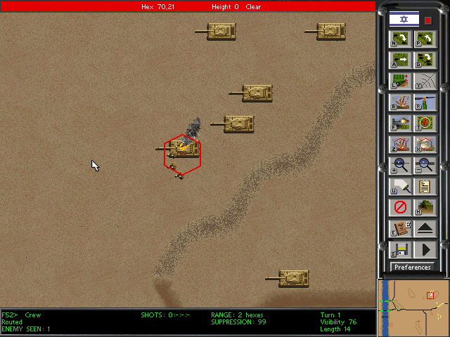 Steel Panthers 2 - Modern Battles | Old DOS Games ...