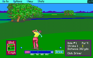 PGA Tour Golf game screenshot
